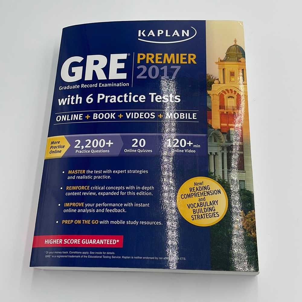 Kaplan GRE Premier 2017